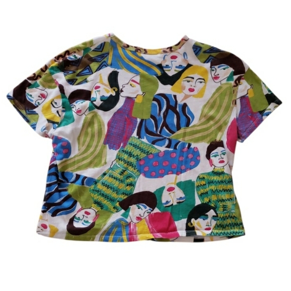 πHPπZara Printed Tee Size S π - Picture 2 of 4